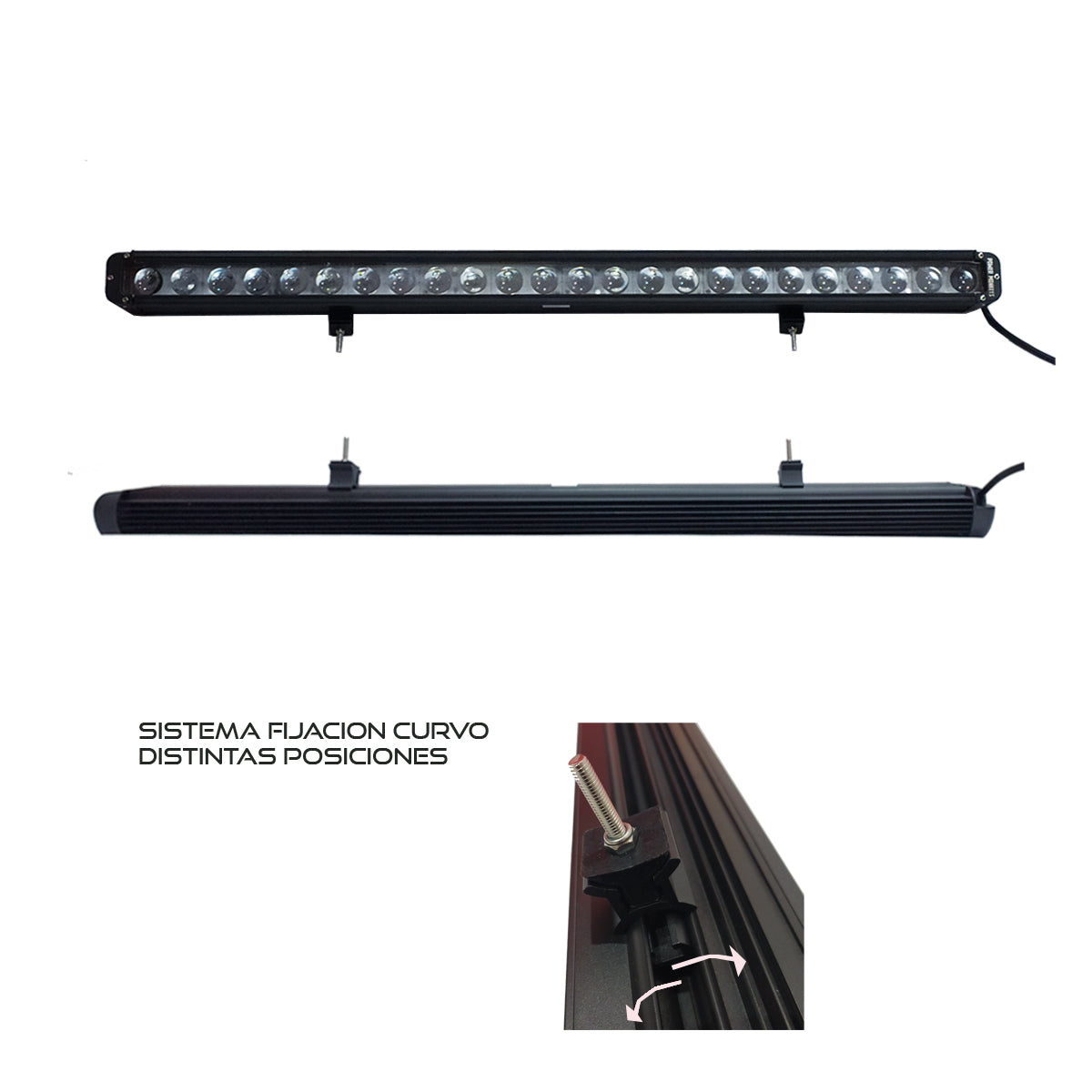 Barra LED Super Potente de Gran Alcance