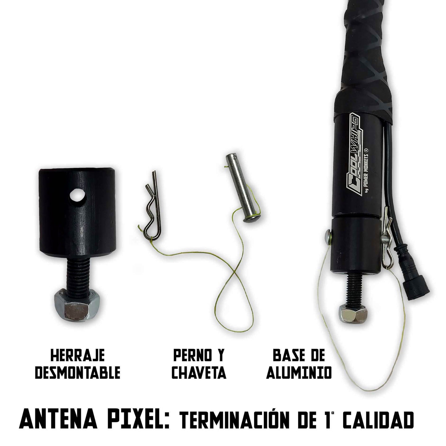 Antenas LED Luminosas Linea PIXEL