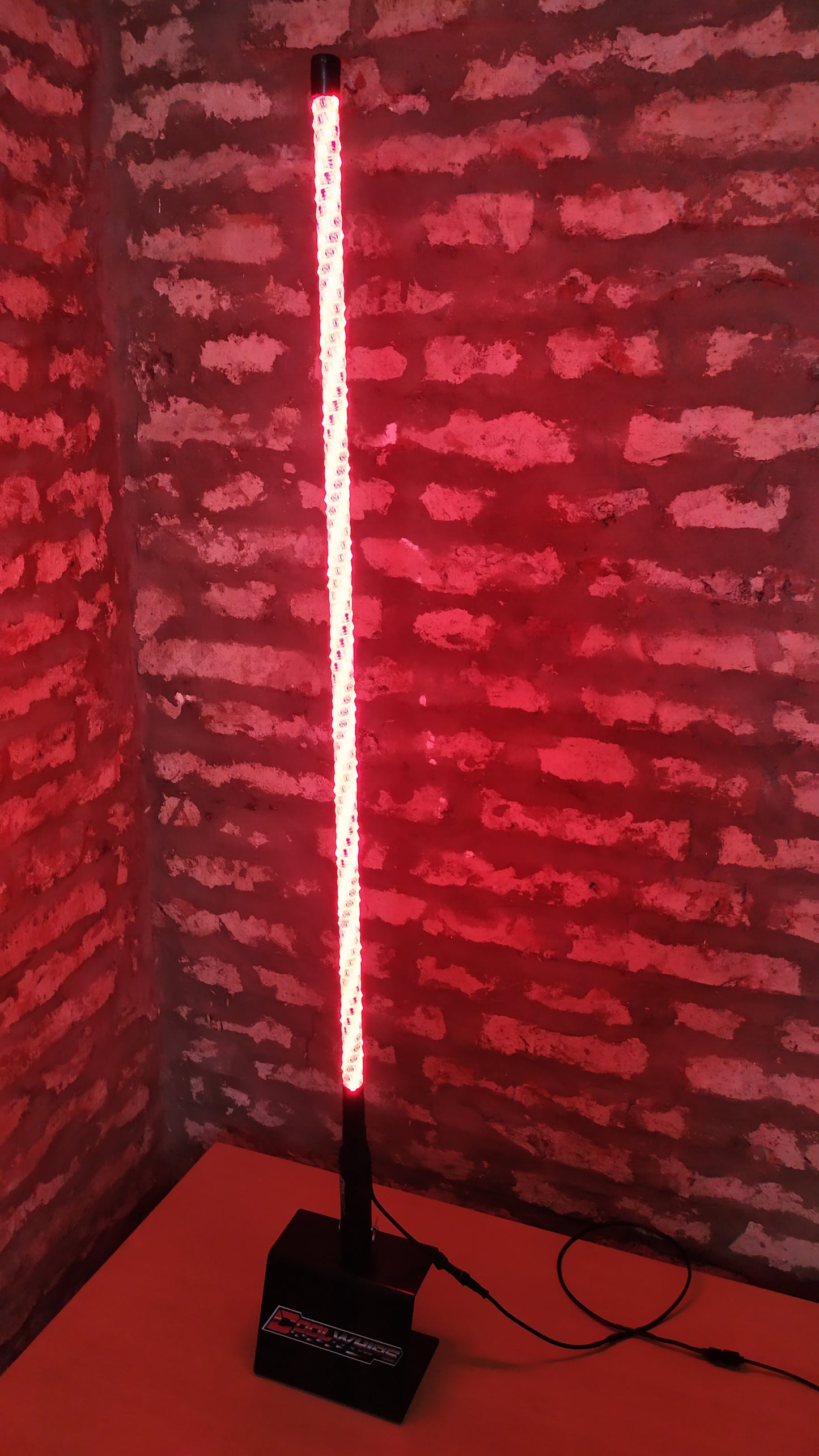 Antenas LED Luminosas Color ROJO