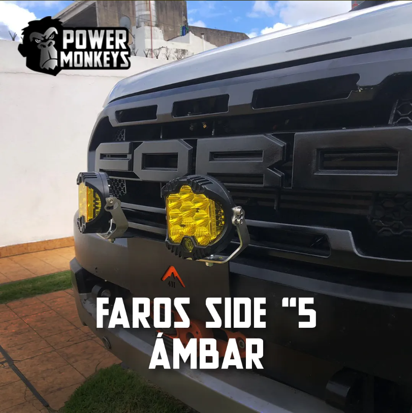 Faros LED SIDE 5" con DRL