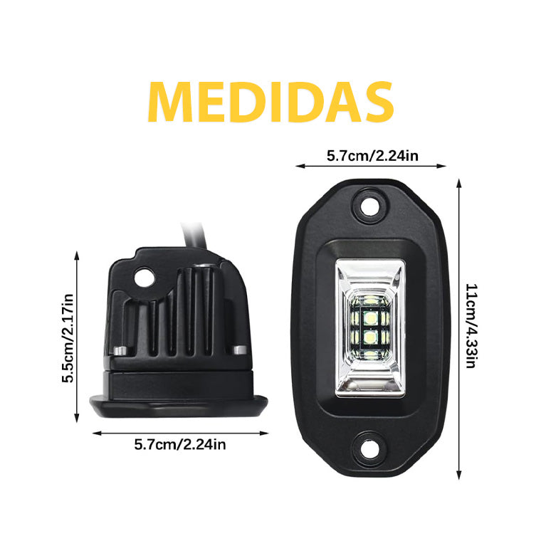Faro LED Mini de Embutir