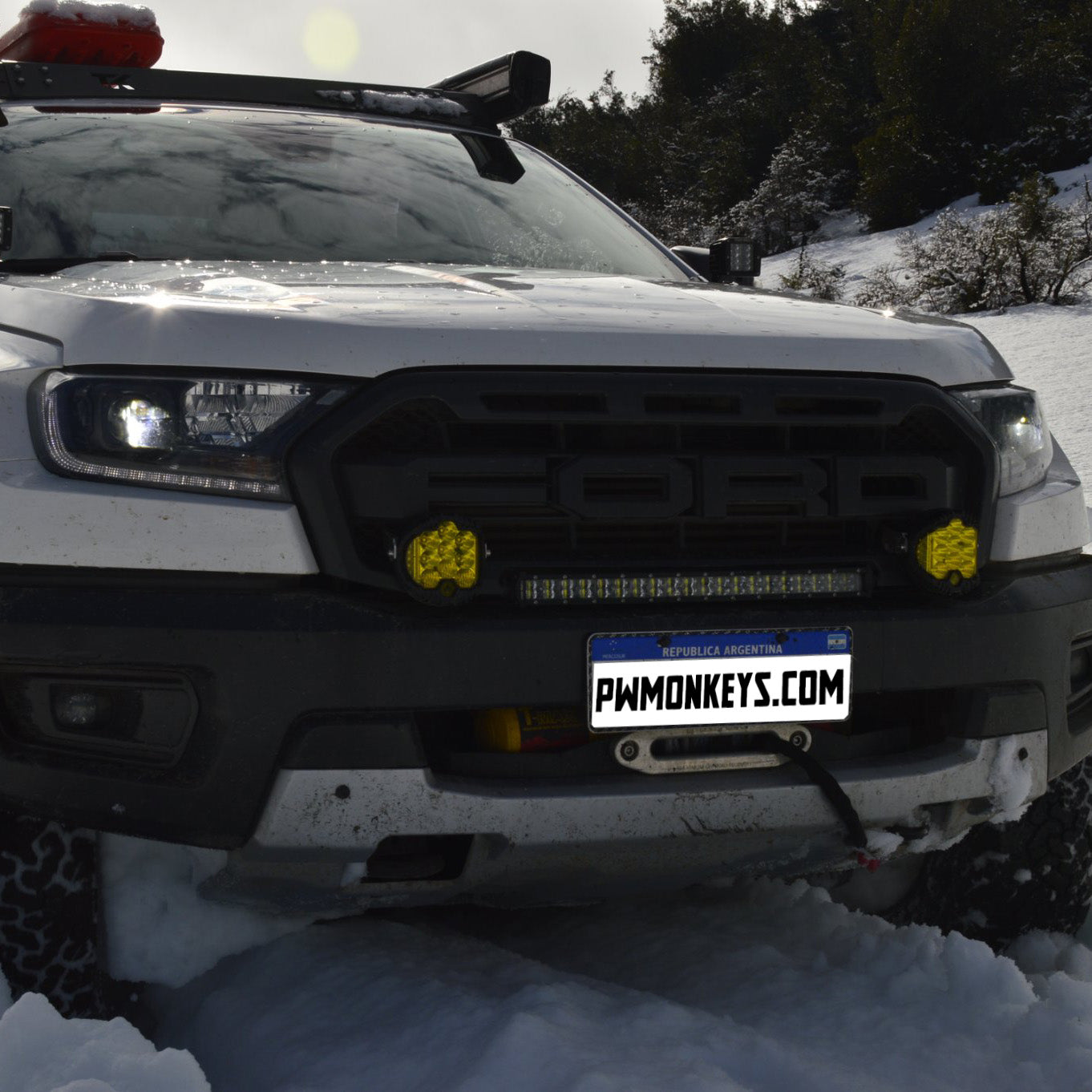Faros LED SIDE 5" con DRL