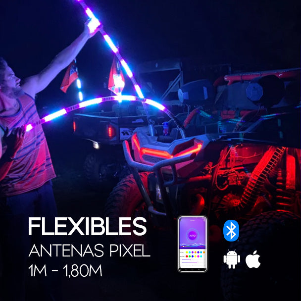 Antenas LED Luminosas Linea PIXEL