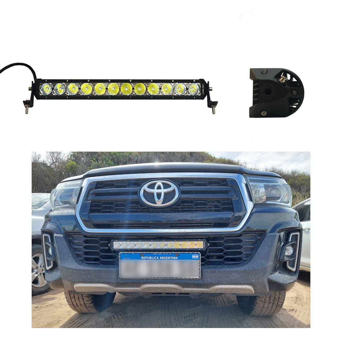 Barra LED Super Potente Combinada