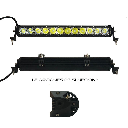 Barra LED Combinada con Máxima potencia (Spot/Flood). Ideal para tu 4x4 o UTV. Diseño robusto y sellada IP68.