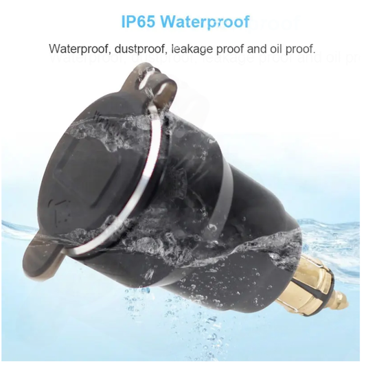 Cargador USB-C 30W+QC3.0 18W+ Voltimetro