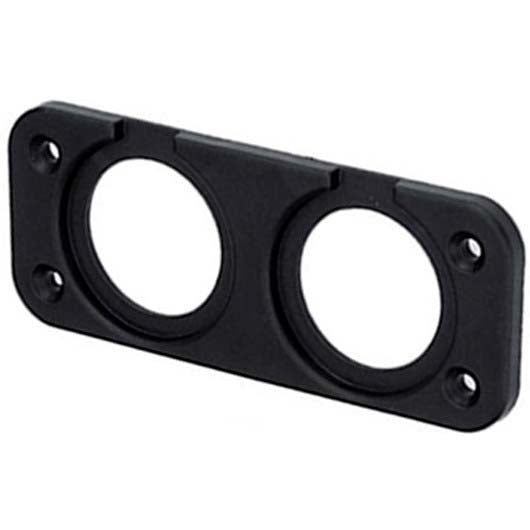 Zocalo Cicular para Cargadores Individual o Doble - UTV, Moto, Auto