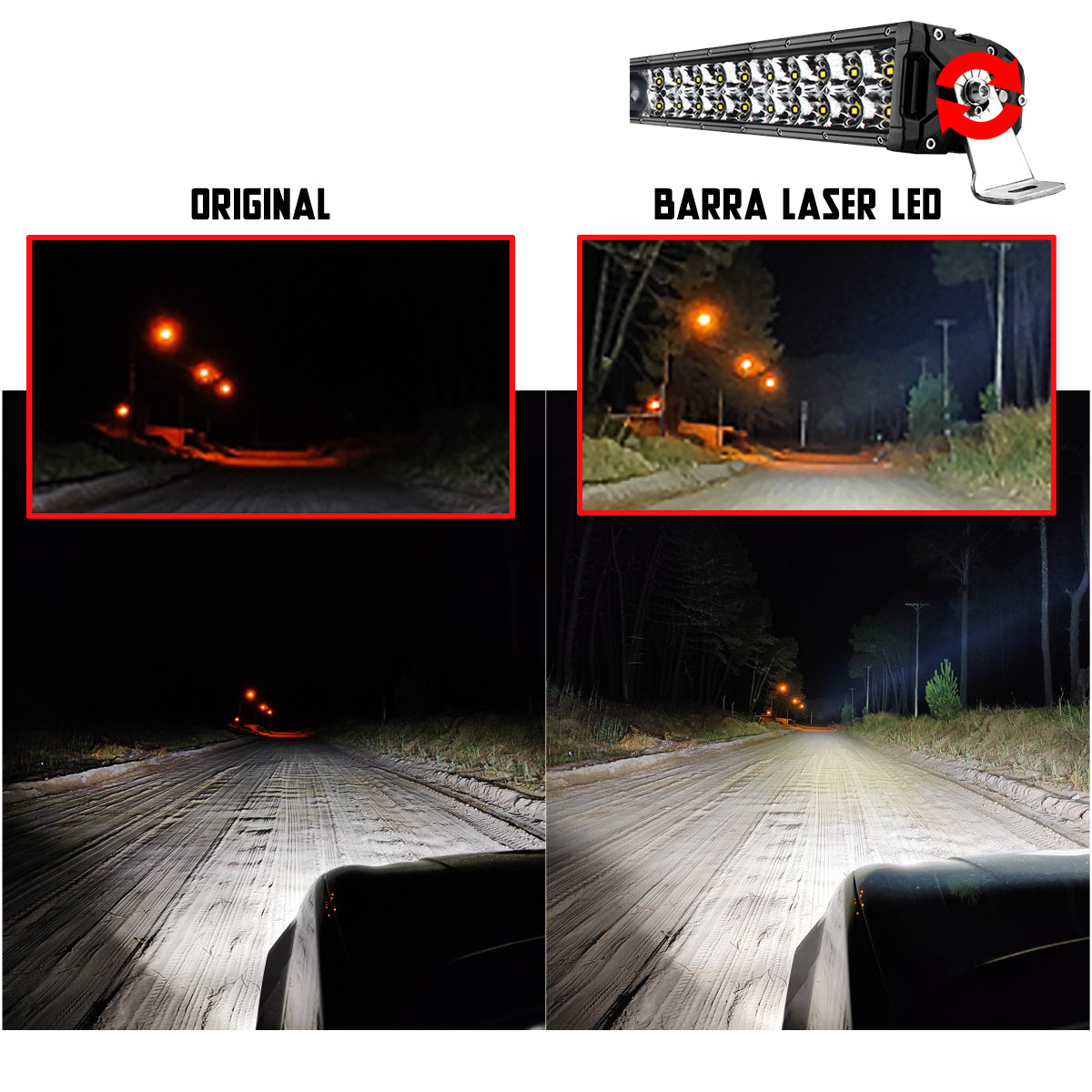 Barras LED LASER Premium