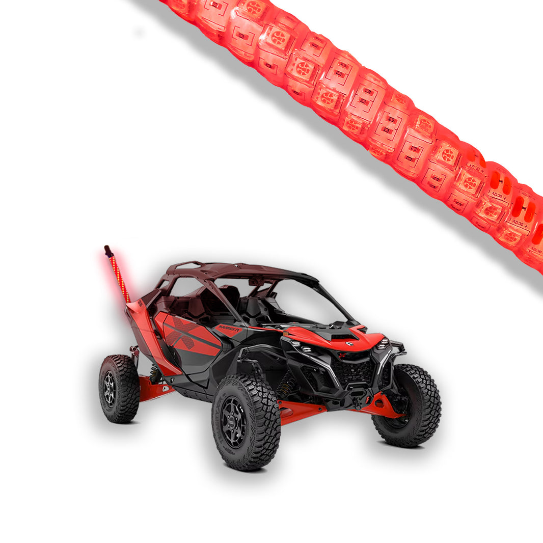 Antenas LED Para UTV, 4x4, Nautica. RGB, Pixel, Un Color – POWER MONKEYS
