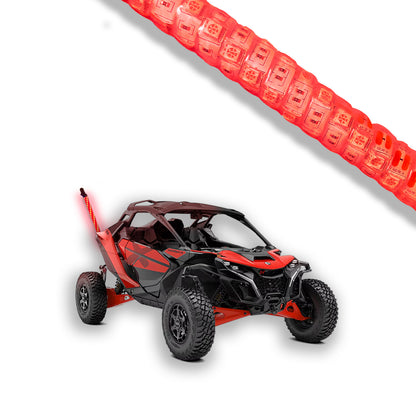 Antenas LED Luminosas Color ROJO
