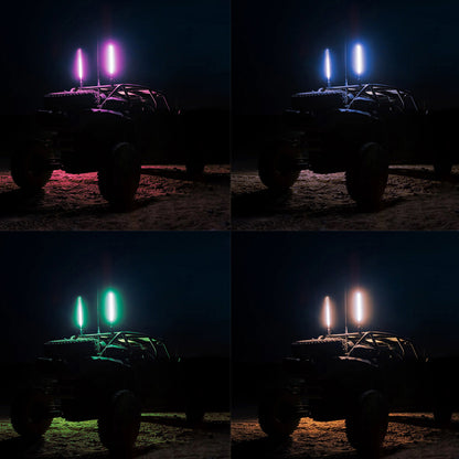 Antenas LED RGB