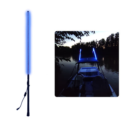 Antenas LED Luminosas Linea NAUTICA posa caña 180cm