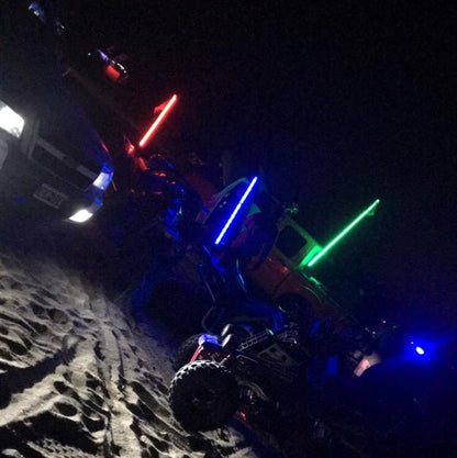 Antenas LED RGB