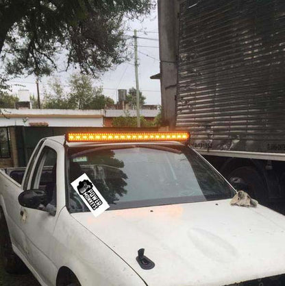 Barras LED "FLASH" Ambar Y Blanco