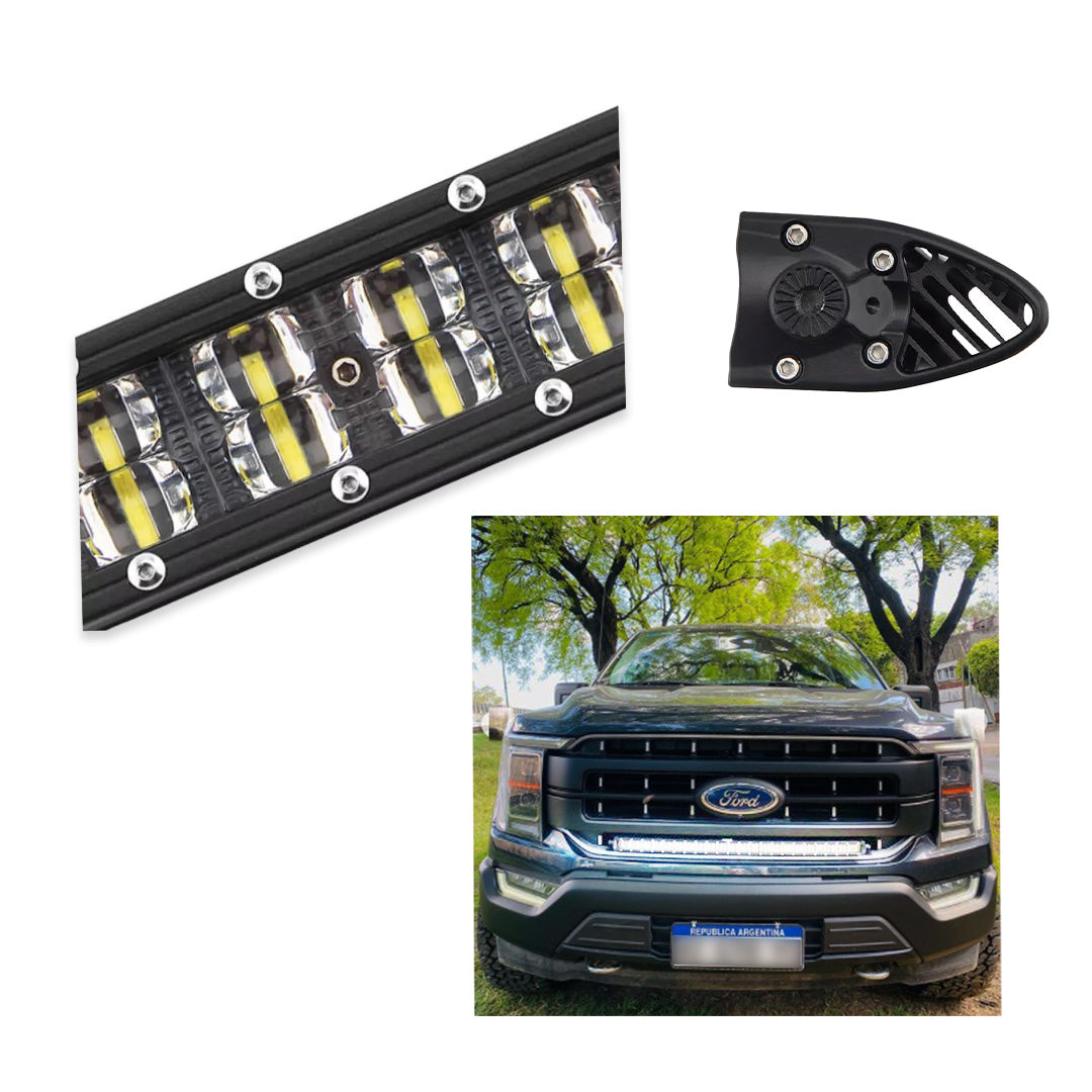 Barras LED 6D Slim DOBLE [Curvas y Rectas]