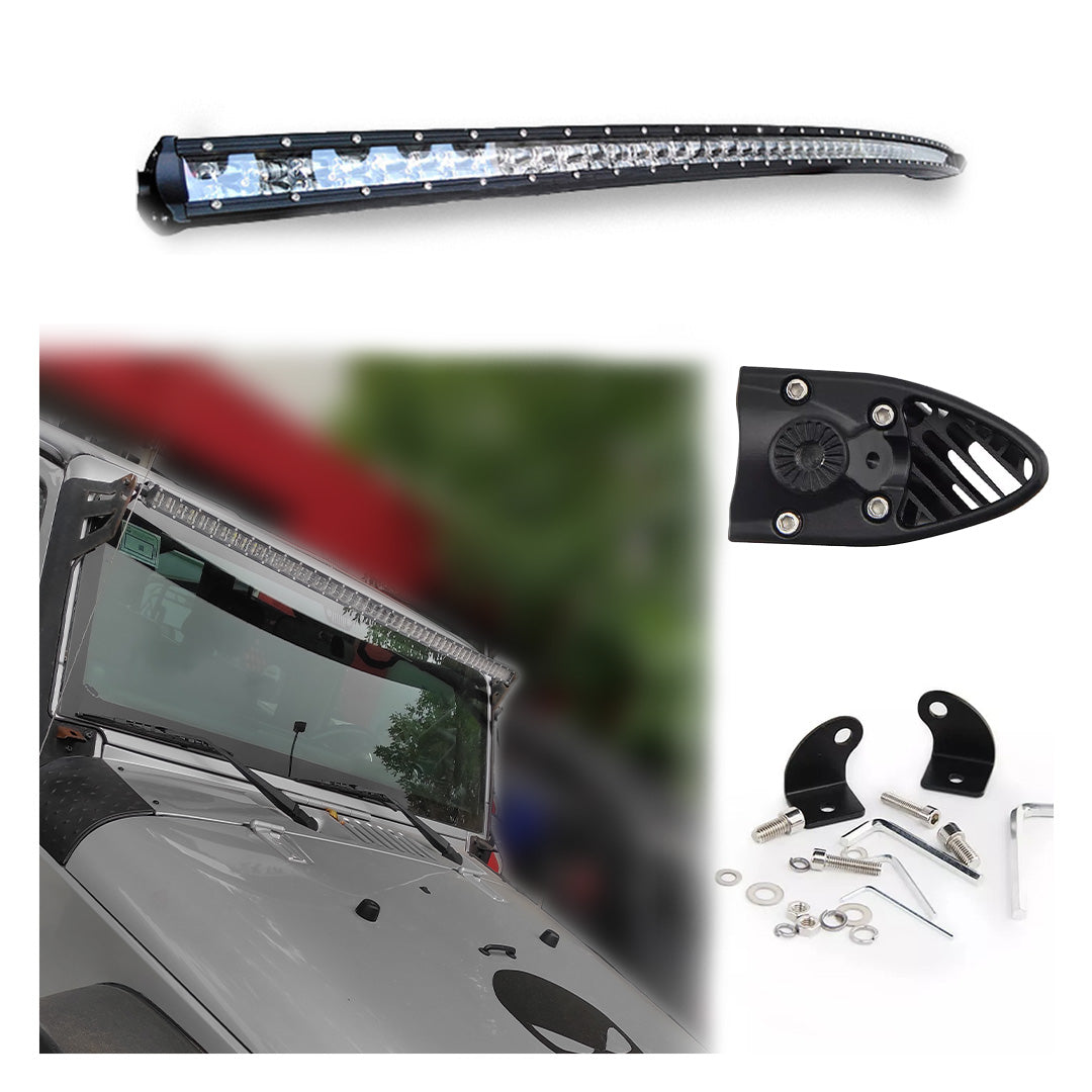 Barras LED 6D Slim DOBLE [Curvas y Rectas]