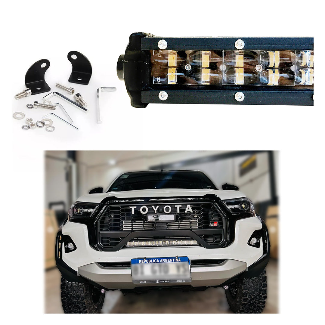 Barras LED 6D Slim DOBLE [Curvas y Rectas]