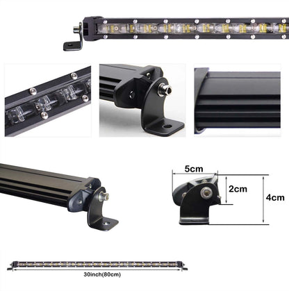 Barras LED 6D Ultra Slim [Curvas y Rectas]