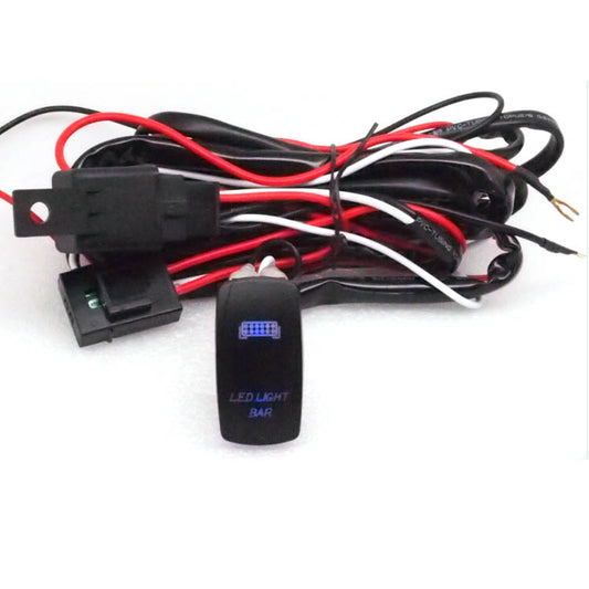 Kit de Instalacion Para Barras o Faros + Tecla LED Ligth Bar