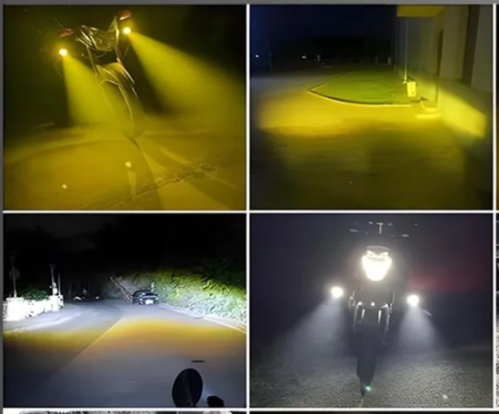 Proyector BI LED GR1 Luz Blanca y Ámbar