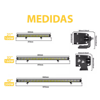 Barras LED REFLEX con DRL