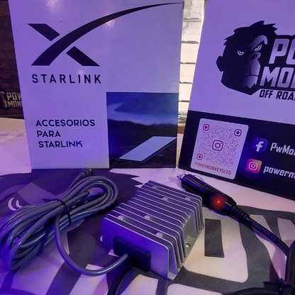Fuente Elevadora 12V a 57V para Starlink V4 Reforzada