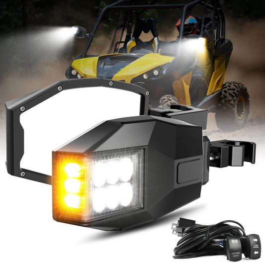 Espejos UTV Retrovisores con Luz Led y Señal de Giro