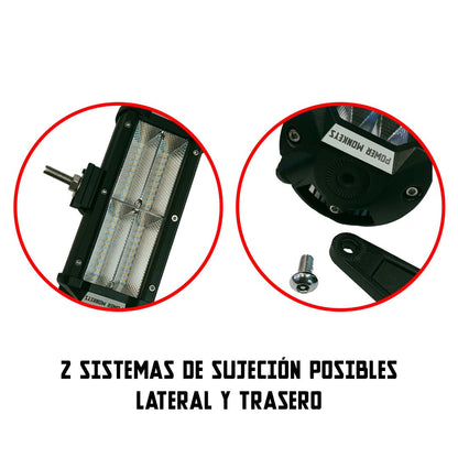 Faro LED 12D Recto de 7"