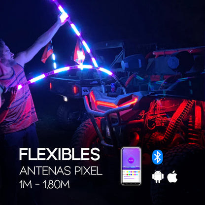 Antenas LED Luminosas Linea PIXEL