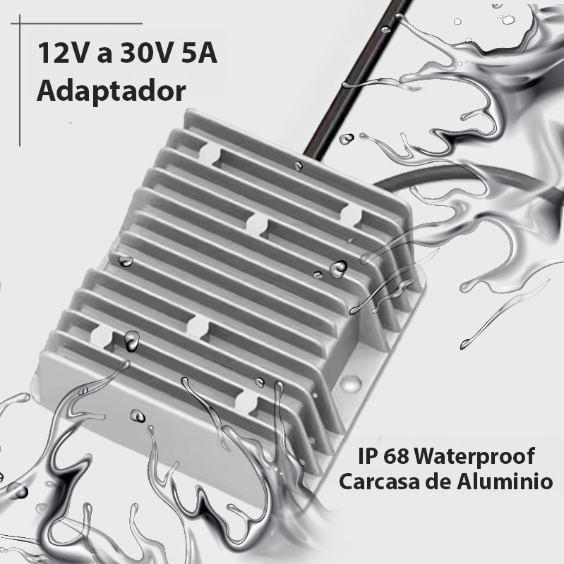 Fuente Elevadora Reforzada 12v a 30v 5A Starlink Mini