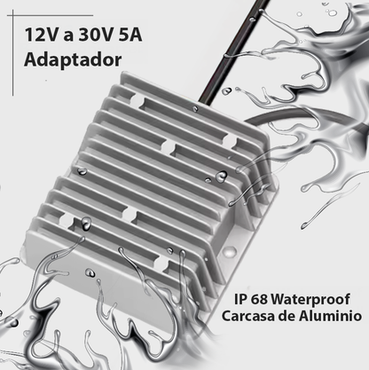 Fuente Elevadora Reforzada 12v a 30v 5A Starlink Mini