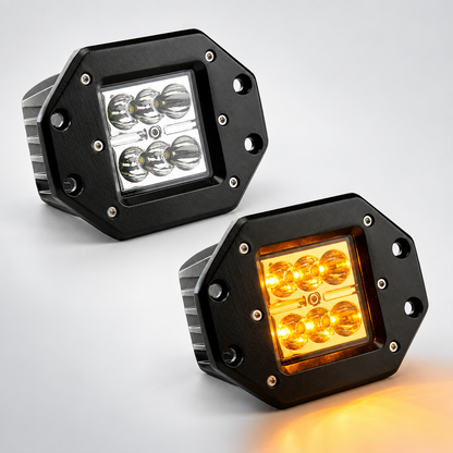 Faro LED Bumper Para Embutir