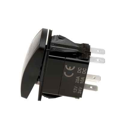 Teclas LED Universales de 5 pines (ON-OFF) para accesorios 12V/24V. Diseño sellado, retroiluminación y calidad Premium. Ideal para barras LED, malacates, Antenas y 4x4.