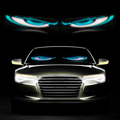 Cartel LED Doble - Flexible, Programable, Ojitos, Para Auto, Camion o Negocio