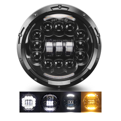 Kit Par de Faros LED delanteros Jeep Wrangler 7"