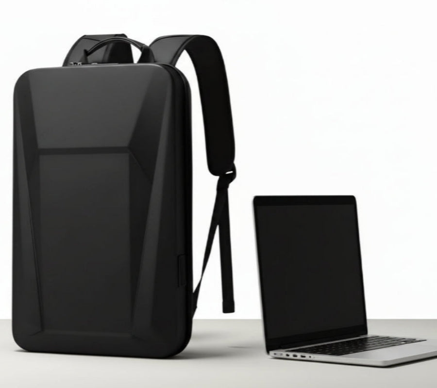 Mochila Rigida para tu Laptop. Transporta tu compu o Laptop de manera Segura y Protegida. Ideal para Viajes en Avión, Auto, Moto o Bici. Interior acolchado y resistente a la intemperie.