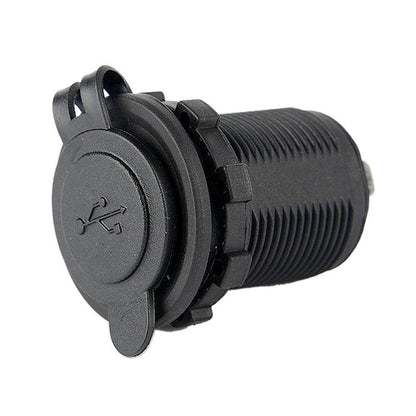 Cargador USB Doble 5v - 2,1 Amper Para embutir en Auto, Moto, Barco o MotorHome