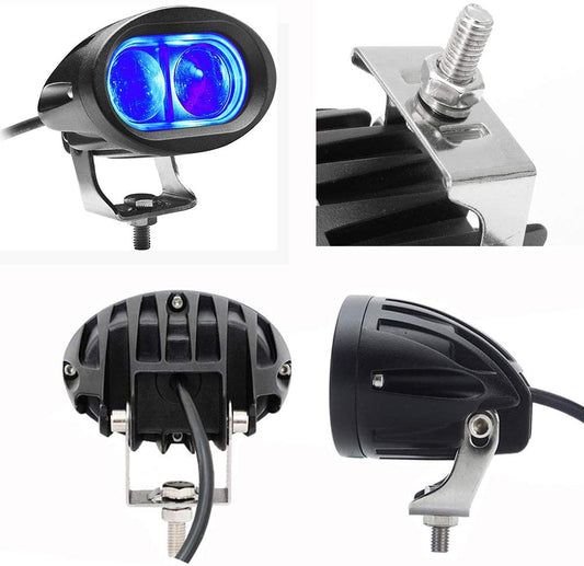 Faro LED Luz AZUL Para Autoelevador