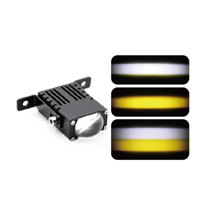 Proyector BI LED GR1 Luz Blanca y Ámbar