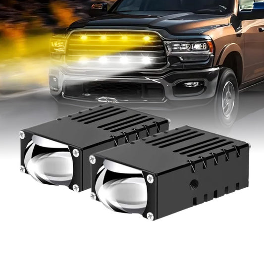 Proyector BI LED GR1 Luz Blanca y Ámbar