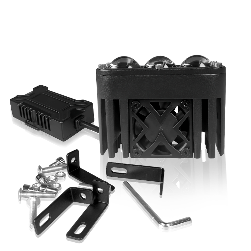 Proyector BI LED GR3PRO Luz Blanca y Ámbar