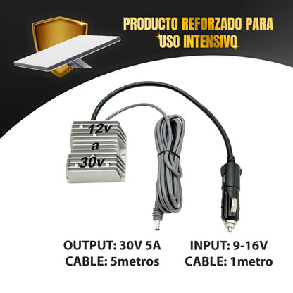 Fuente Elevadora de 12V a 30V Starlink Mini 6 Metros (1+5m)