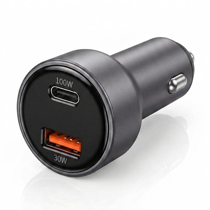 Cable Auto 12v 24v para Starlink Mini y celular Voltímetro 130w