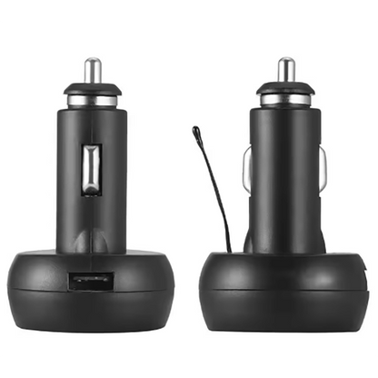 Voltimetro Digital 3 en 1 USB + Termometro + Voltimetro 12V/24V