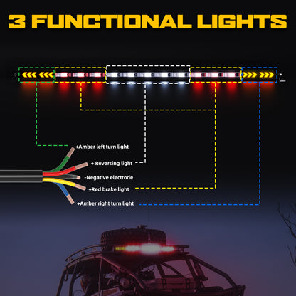 Barra de Señalización para UTV, Trailer o Motorhome