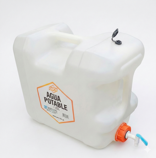 Bidon SOCH 20L para AGUA con Tapa Canilla