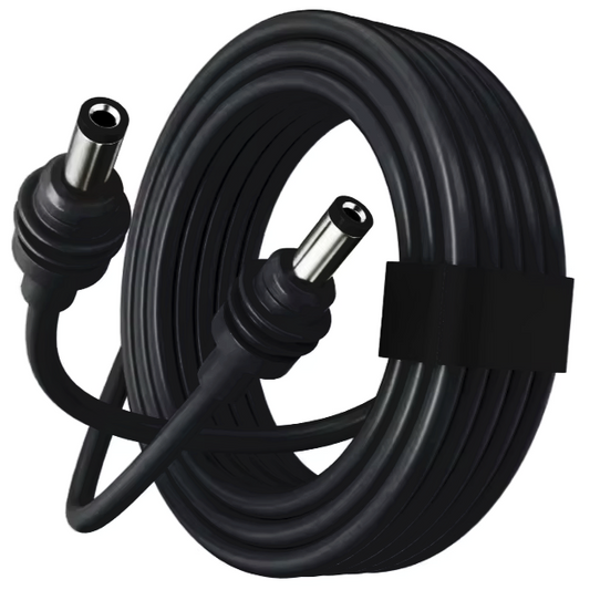 Cable DC-DC para Starlink Mini. Conexión directa y eficiente entre transformador y antena. Ideal para Motorhomes y Off-Road, evita inversores y ahorra batería.