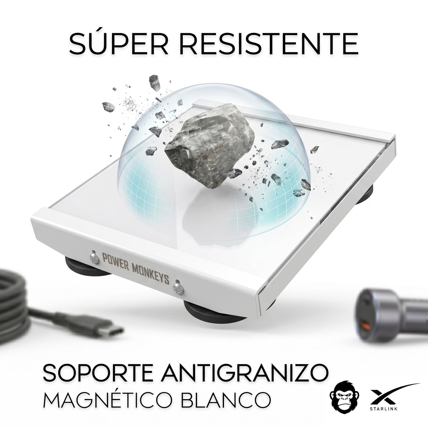 Soporte Magnético Starlink Mini Antigranizo Reforzado