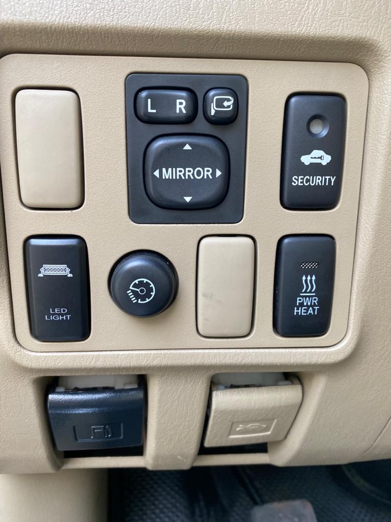 Teclas LED Para TOYOTA -2015
