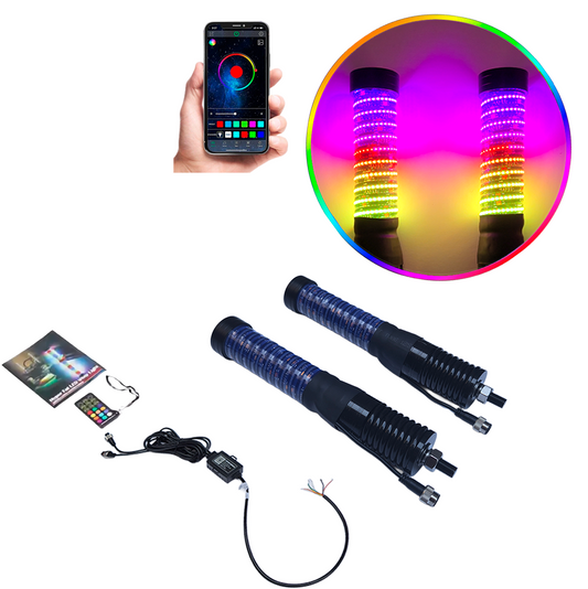 ANTENAS LED COB  pixel Varios Tamaños UTV y Off Road